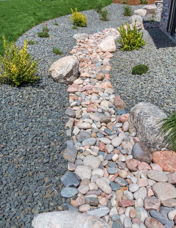 River Rock Pathway